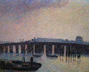 Camille Pissarro, Le Vieux Pont de Chelsea, Londres